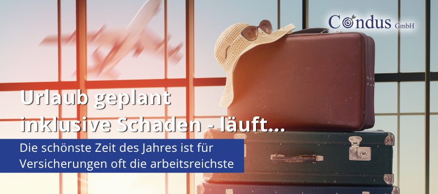 Urlaub geplant inklusive Schaden -läuft…