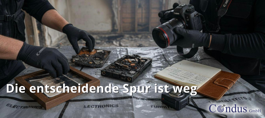 Der Schaden ist behoben. Aber die Beweise sind weg.